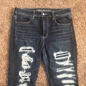 Barely worn super stretchy hi rise jeggings